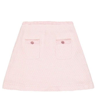 Cotton knit skirt | Self-Portrait Kids