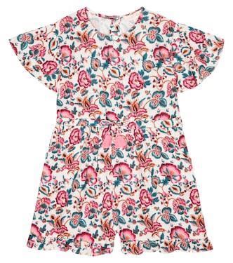 Mayalia floral cotton playsuit | Louise Misha