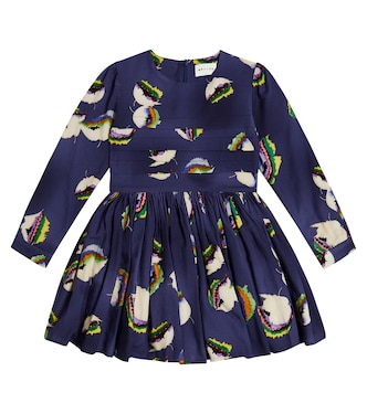 Tempo printed cotton-blend dress | Morley