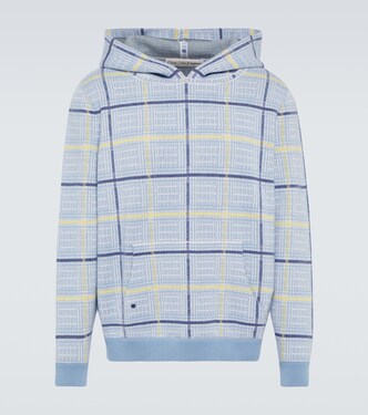 Hoodie Rain aus Kaschmir mit Lapislazuli | God's True Cashmere