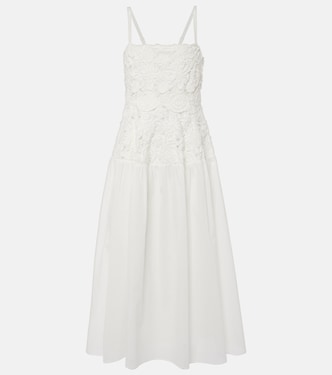 Veronica cotton midi dress | Simkhai