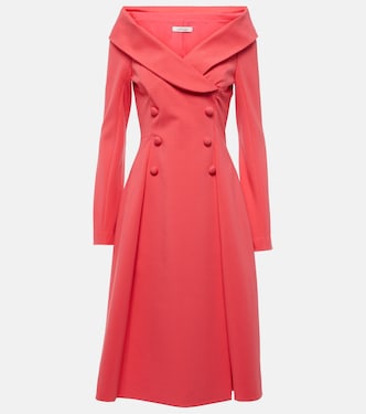 Off-shoulder midi dress | Dorothee Schumacher