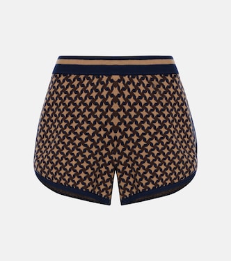 Interstella Pierre jacquard shorts | The Upside