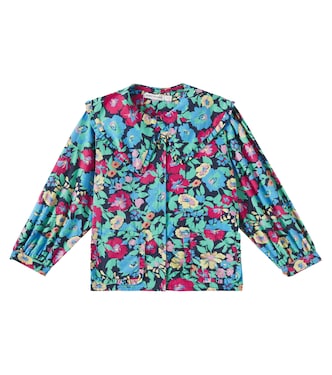 Floral cotton shirt | Bobo Choses