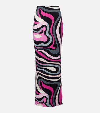 Marmo high-rise maxi skirt | Pucci