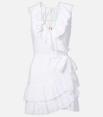 Molly open-back cotton wrap dress | Melissa Odabash