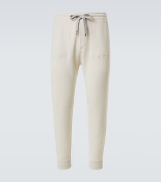 Cashmere-blend sweatpants | Brunello Cucinelli