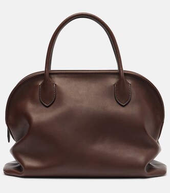 Agnes leather tote bag | The Row