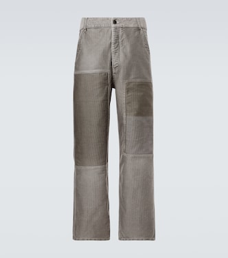 Pantalon ample Pastoral rayé en coton | Visvim