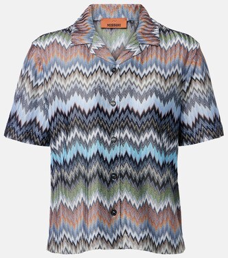 Zigzag intarsia shirt | Missoni