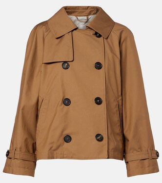 The Cube Tesoro cotton-blend twill jacket | Max Mara