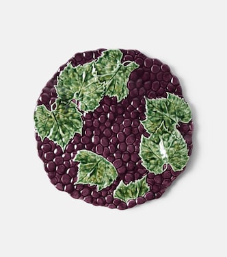 Grapes earthenware platter | Bordallo Pinheiro