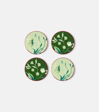 Oggetti set of 4 porcelain coasters | Ginori 1735