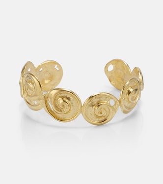 Cote 24kt gold-plated cuff bracelet | Ysso