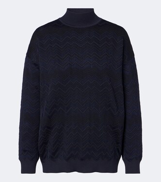 ZigZag high neck sweater | Missoni