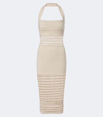 Jaycee crochet cotton-blend midi dress | Retrofête