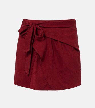 Jupe portefeuille Berenice en coton | Isabel Marant