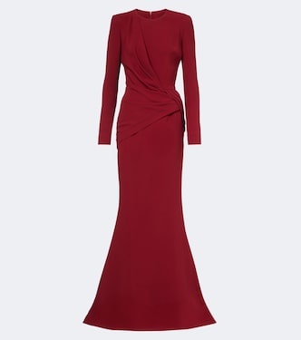 فستان سهرة درابيه من الكادي  | Elie Saab