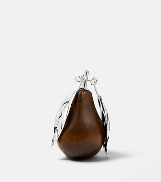 Oggetto decorativo Wood Fruits in argento sterling e legno | Tavares 1922