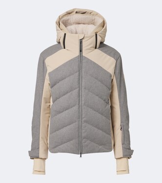 Flann flannel down ski jacket | Bogner