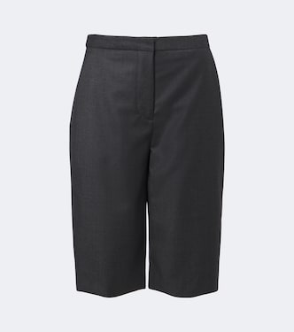 Robi virgin wool Bermuda shorts | Loulou de Saison
