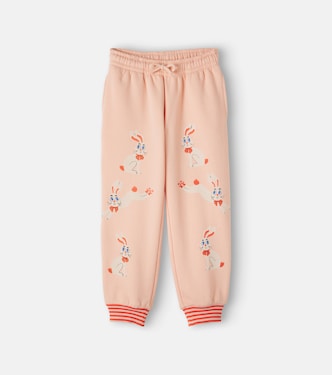 Printed cotton sweatpants | Mini Rodini