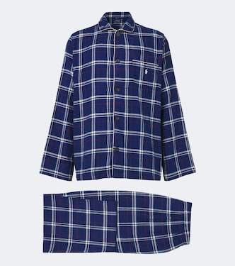 Checked cotton flannel pajamas | Polo Ralph Lauren
