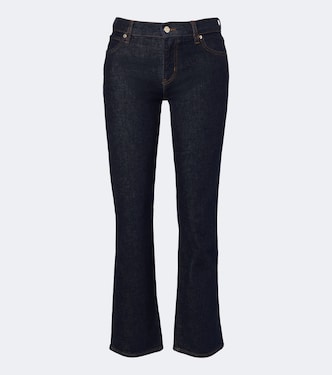 Cigarette cropped straight jeans | Frame