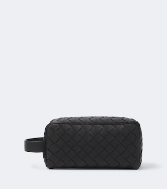Beauty case Intrecciato in pelle | Bottega Veneta