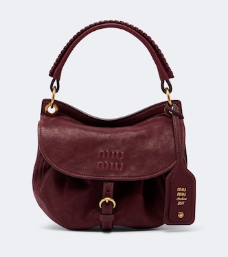Top-Handle Bag Rendez-vous aus Leder | Miu Miu