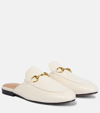 Princetown leather slippers | Gucci
