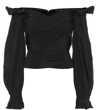 Top à encolure bardot | Self-Portrait