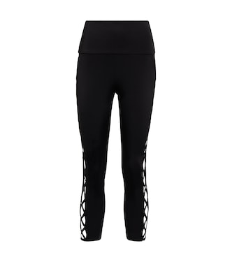 High-Rise Leggings mit Cut-outs | Norma Kamali