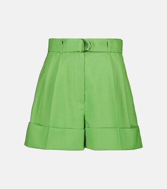Virgin wool shorts | Miu Miu