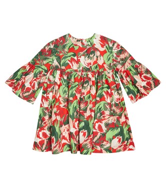Floral cotton dress | Kenzo Kids