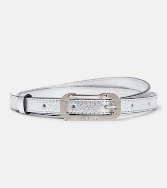 Metallic leather belt | Eéra
