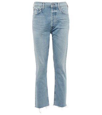 Charlotte high-rise straight jeans | Citizens of Humanity