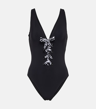 Lucy lace-up swimsuit | Karla Colletto