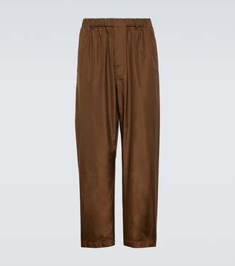 Silk straight pants | Lemaire