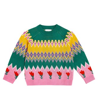Cotton and wool sweater | Stella McCartney Kids