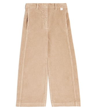 Corduroy wide-leg pants | Il Gufo