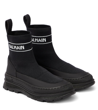 Logo sock boots | Balmain Kids