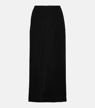 Falda larga de franela | Vince