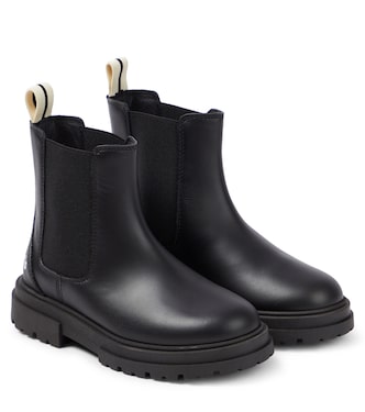 Leather Chelsea boots | Palm Angels Kids