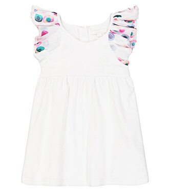 Baby embroidered cotton dress  | Chloé Kids