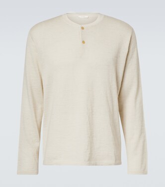 Ennio wool and silk top | The Row