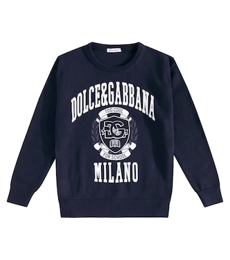 Jersey de algodón estampado | Dolce&Gabbana Kids