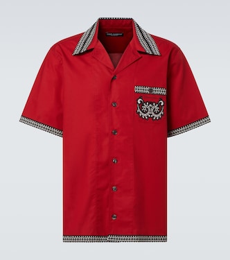 Bandana cotton bowling shirt | Dolce&Gabbana