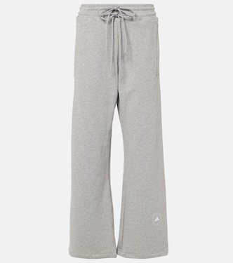 Cotton wide-leg sweatpants | Adidas by Stella McCartney