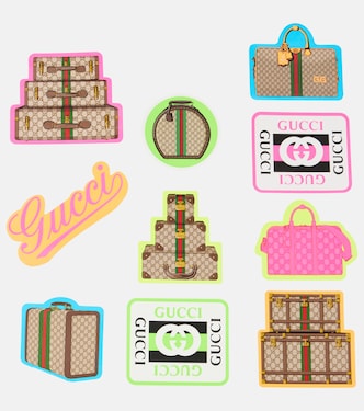 Valigeria set of 11 luggage stickers | Gucci
